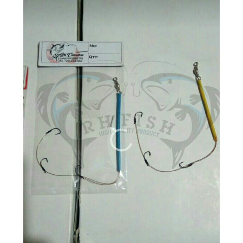 Rangkaian Kail Pancing Lumut 3 Mata Kail