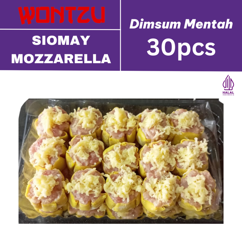 

Dimsum Siomay Mozarella isi 30Pcs - 100% Halal (Minimal 24-30Pcs)