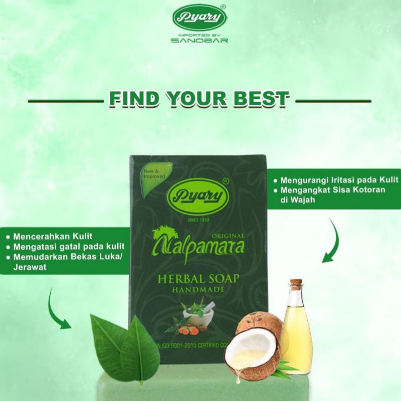 [BPOM RESMI] SABUN ARAB PYARY NALPAMARA 100% ORIGINAL DISTRIBUTOR RESMI