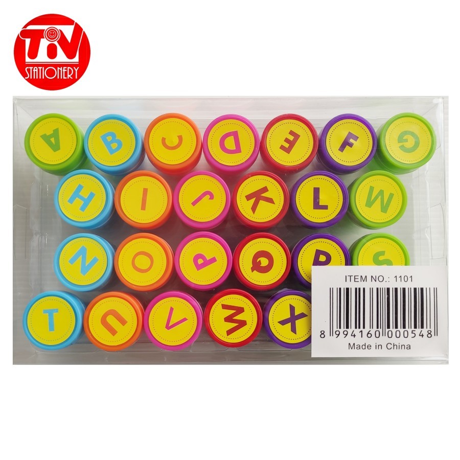 

Stempel Anak Bazic Kids Stamp Alphabet / Huruf (1 set = 26 stamp)