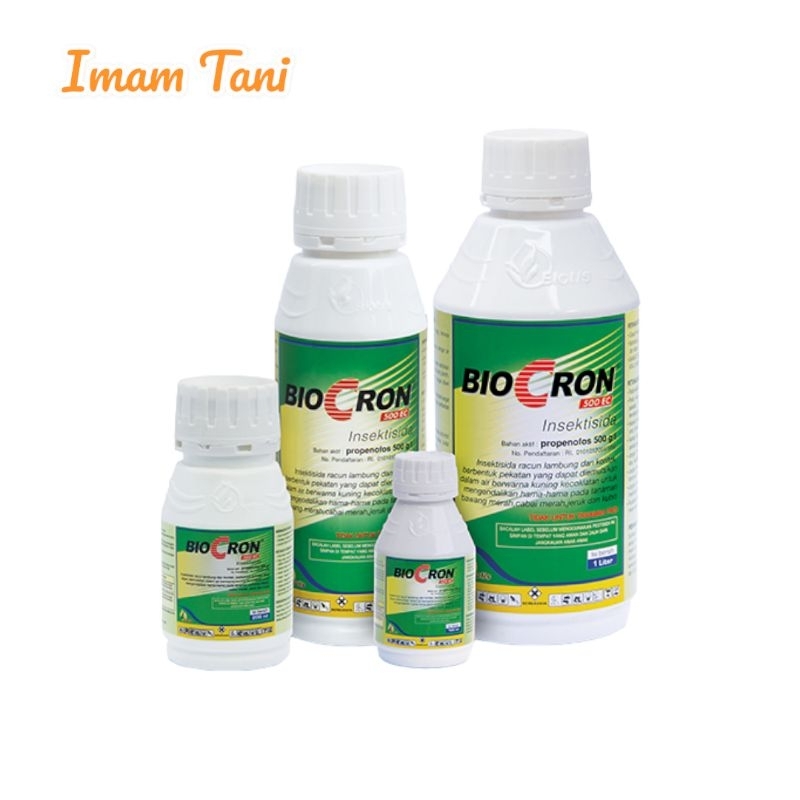 BIOCRON 500 EC - Insektisida - Bahan aktif : profenofos 500 g/l - Biotis