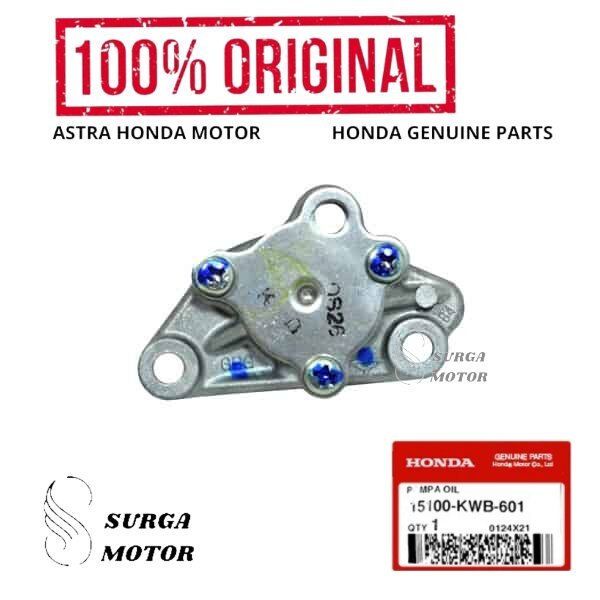 Oil Pump Assy Pompa Oli Untuk  New Blade 110  Revo 100 Absolute Grand Legenda Prima Star .      . 15