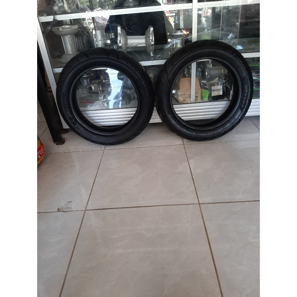 ban matic ring 12 ban tubeless murah ukur 100/80-12 dan 110/80-12 baru