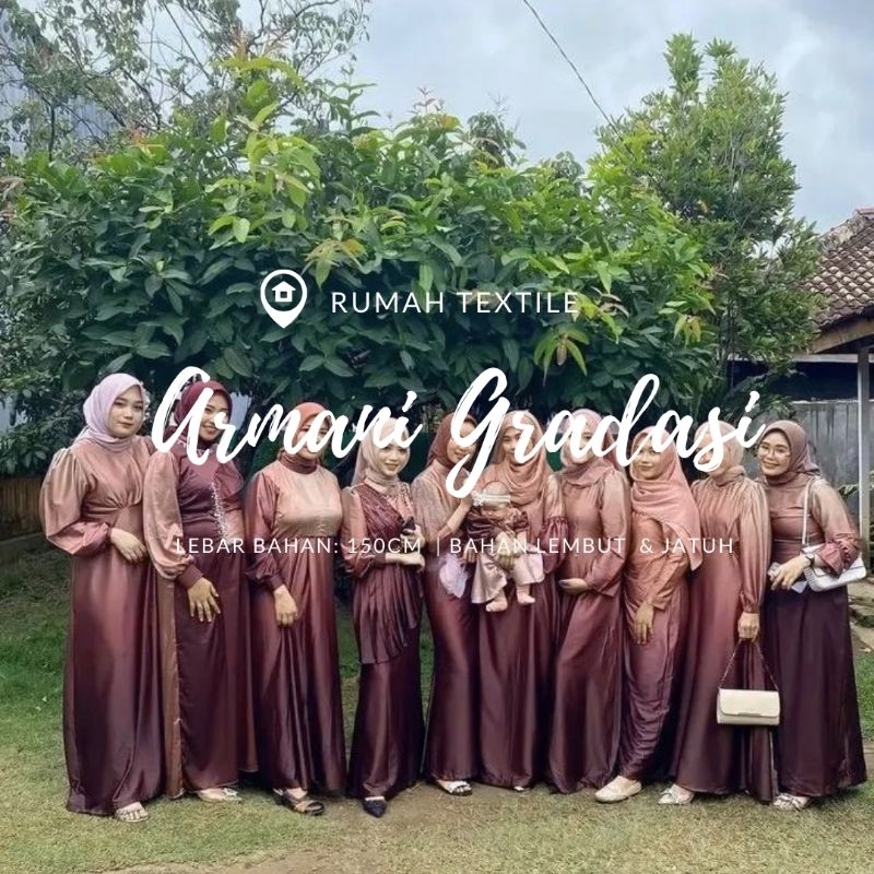 ARMANI GRADASI/ARMANI/SATIN GRADASI/GRADASI/KAIN GRADASI/KAIN SATIN/SILK GRADASI