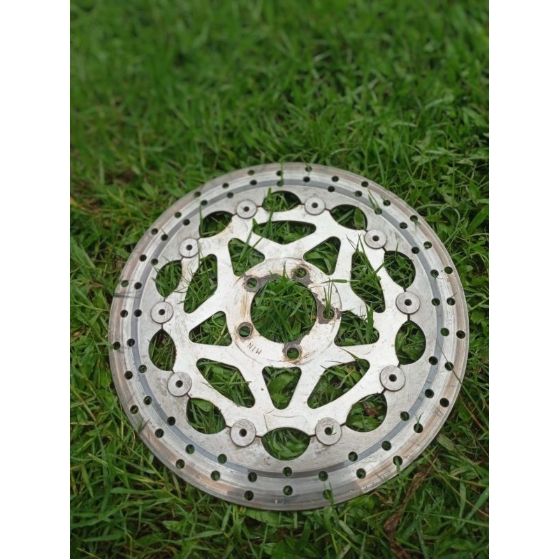 piringan depan gl/mp/supra baut 5 floating masih kencang