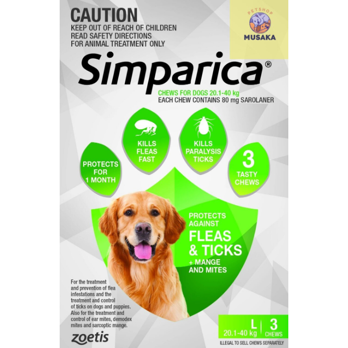 simparica obat kutu anjing SIMPARICA TAB 80MG