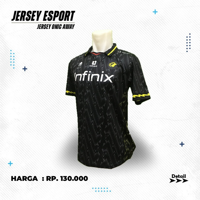Jersey Kaos ESPORT ONIC MSC MPL S12 Terbaru Original