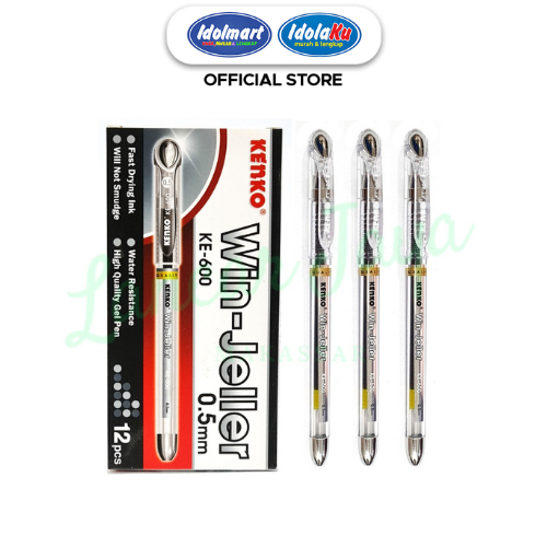

IDOLMART Pulpen Kenko Win- Jeller Ke-600 /3 Pcs Surabaya