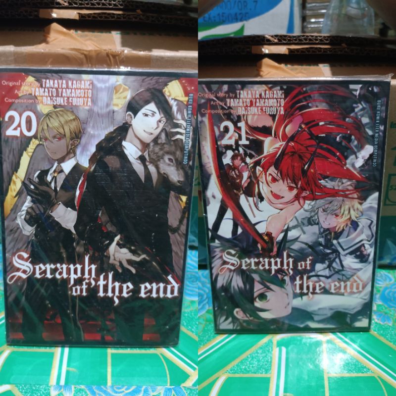 Komik seraph of the end 20,21 / komik seraph of the end vol 20,21