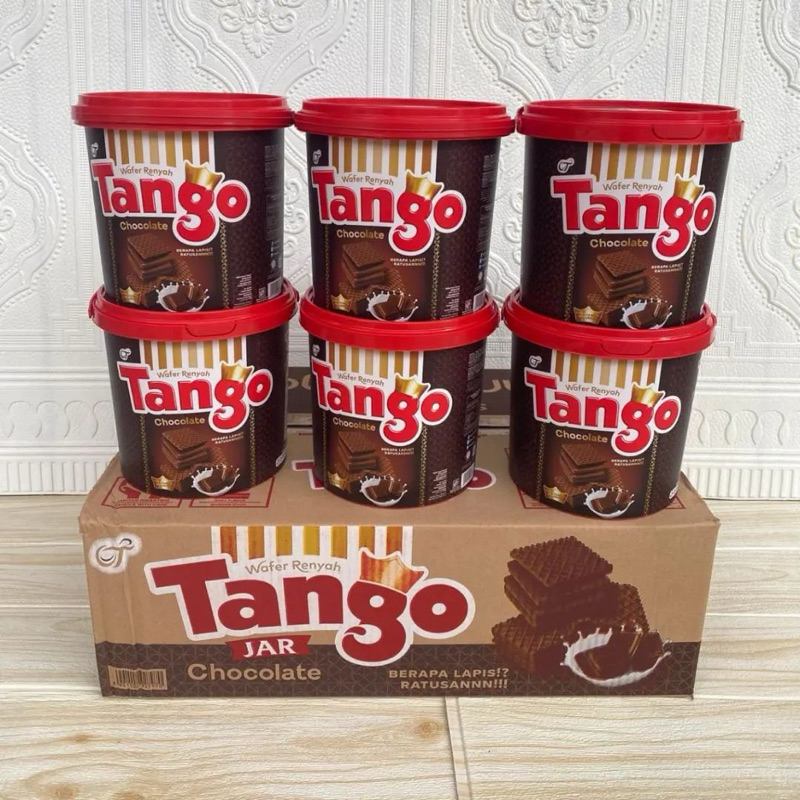 

1 Dus Tanggo tango Wafer roti biskuit Coklat Vanila 240g HARGA 1 DUS 6PCS EX 2026