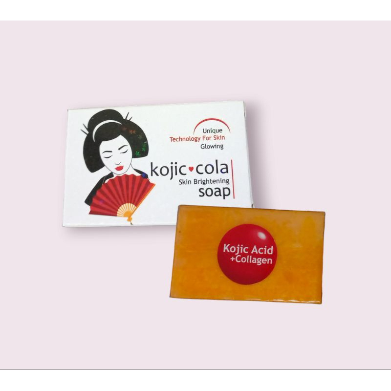 Kojie San Kojic + Colagen Soap Brightening 80gr Original BPOM