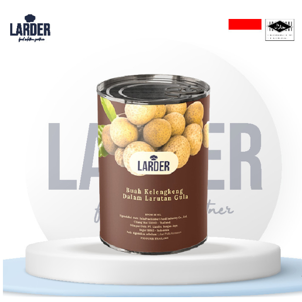 

LARDER CANNED LONGAN 565 GR