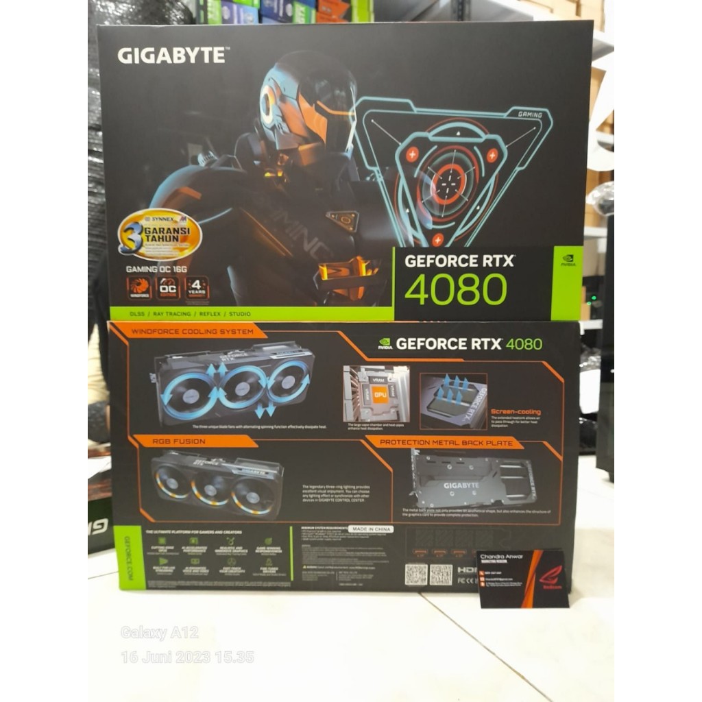 NVDIA GIGABYTE GeForce RTX 4080 / RTX4080 16GB GAMING OC