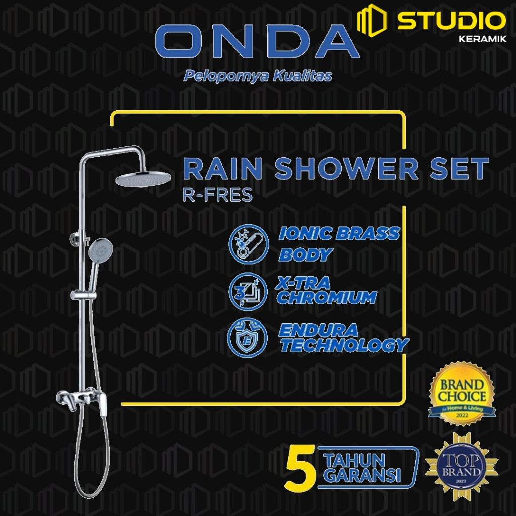 ONDA Rain Shower Set R-FRES
