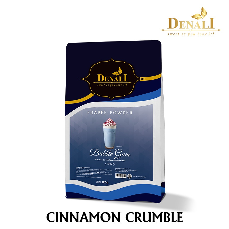 

Denali Frappe Powder - Cinnamon Crumble