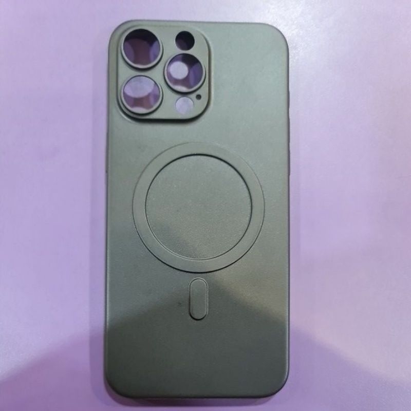 Case IPHONE 15 ProMax Ultra Slim Magsafe Black Camera Protector KINGKONG