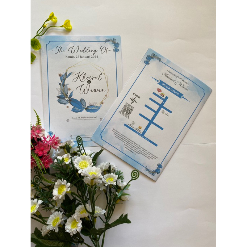 

Undangan Nikah Lipat 2 + Foto Cantik Undangan Tasyakuran Undangan Nikah Undangan Khitan Undangan Pernikahan Serat Ulem