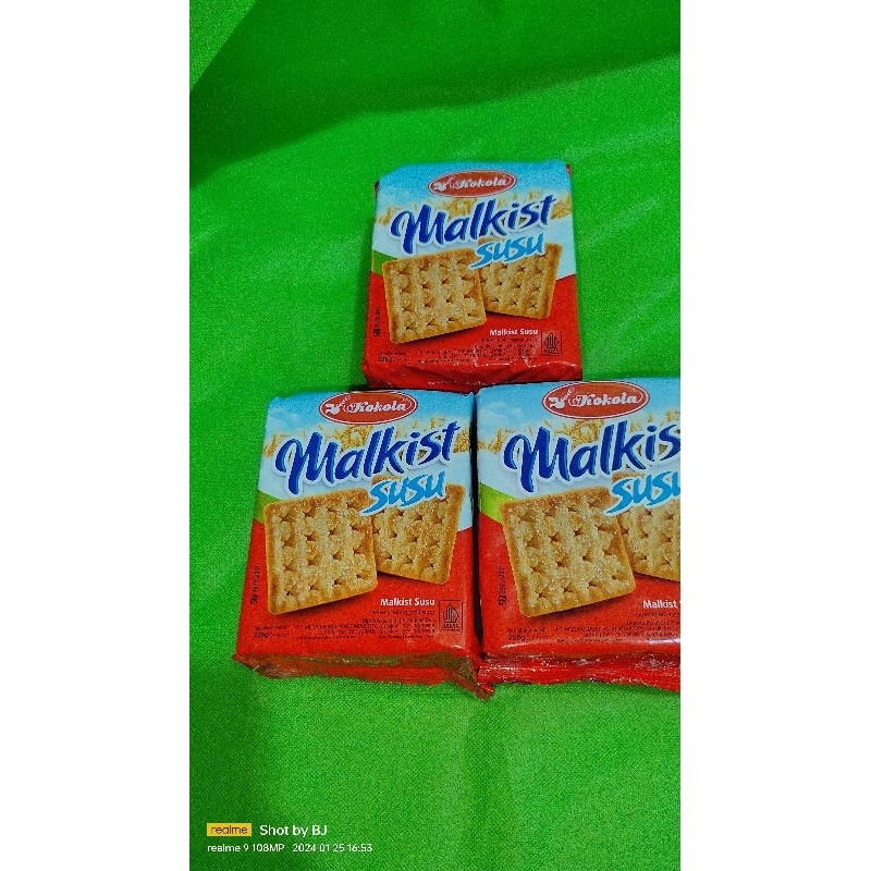 

KOKOLA MALKIST SUSU KEMASAN 225 GRAM/BISCUIT SUSU