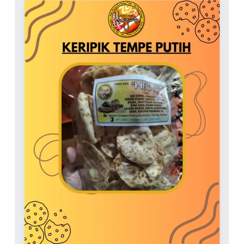 

KERIPIK TEMPE PUTIH/OPAK TEMPE