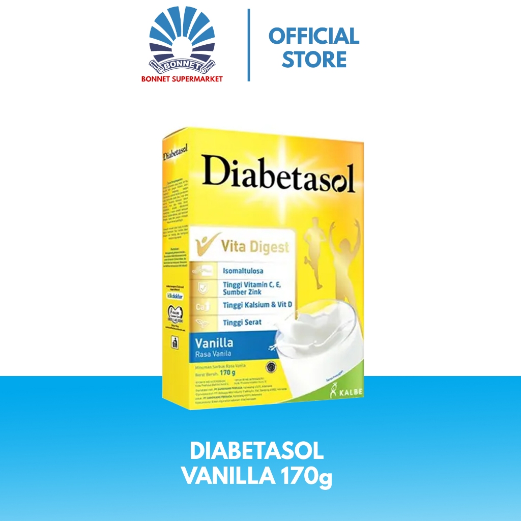 

Diabetasol Vanilla 170g 8992802618717