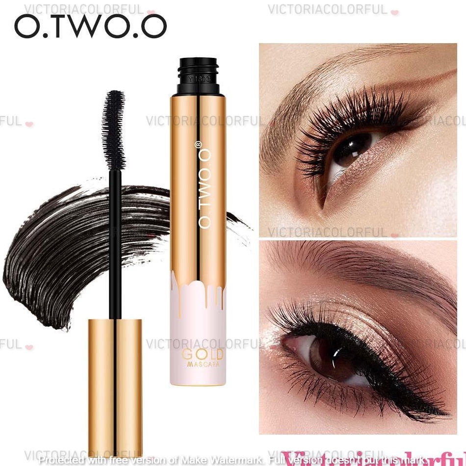 Sikat Sekarang id5l5Kz OTWOO Gold Mascara Waterproof Long Lasting Curling Eyelash Cosmetic Maskara b