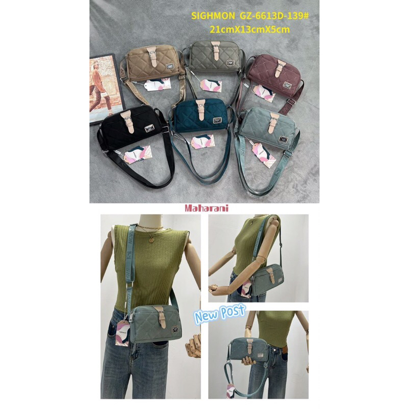 TAS SELEMPANG WANITA IMPORT SIGHMON K-6613D