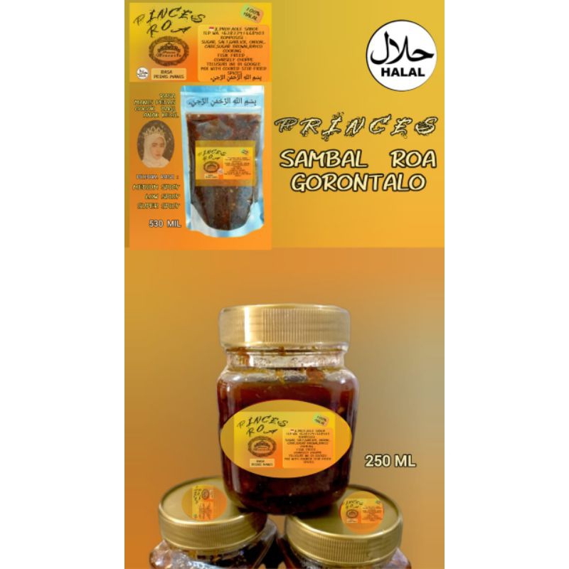 

SAMBAL ROA PRINCE DAERAH GORONTALO