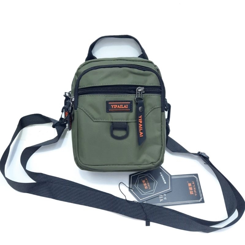 Sling Bag Mini Bisa Jadi Tas Pinggang Yipailai 9502 Nilon