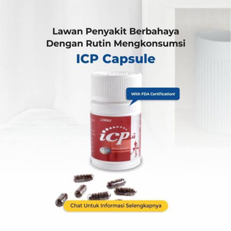 ICP CAPSULE Asli Original Obat Herbal Jantung Stroke