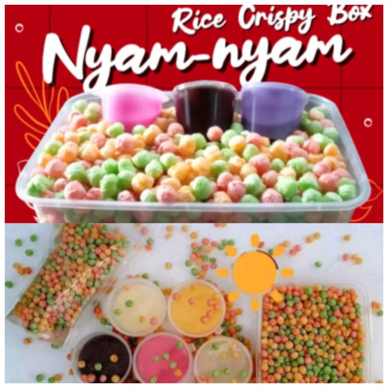 

TERMURAH Nyamnyam rice crispy box renyah