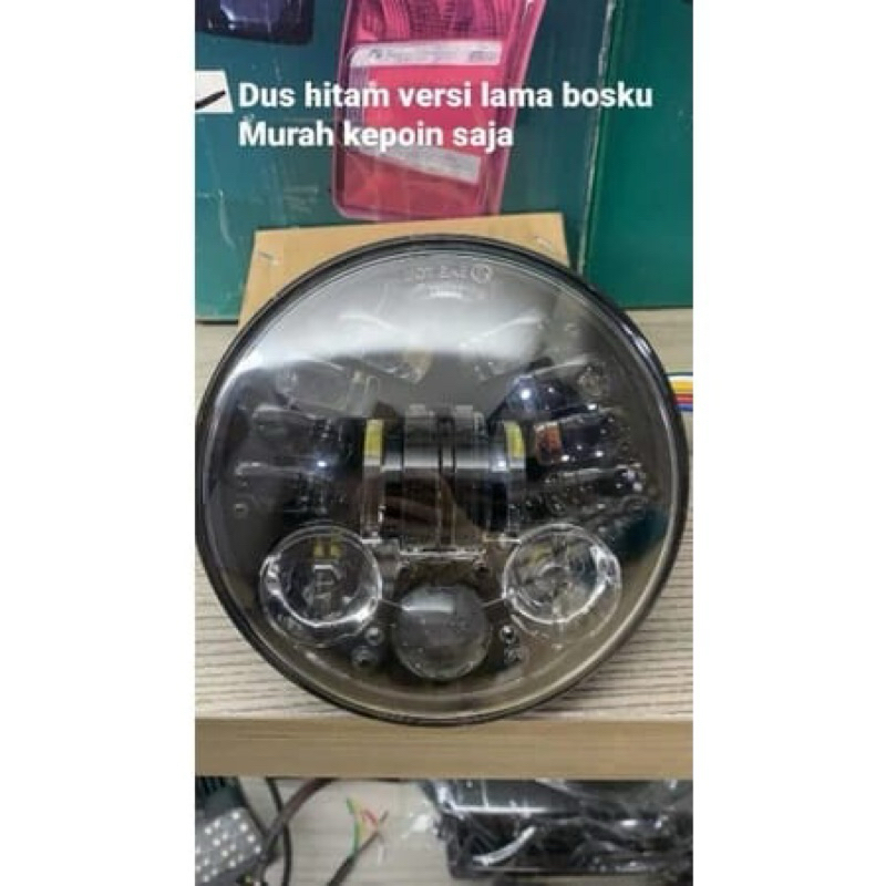 DAYMAKER 16LED DUS HITAM VERSI LAMA 5.75Inch