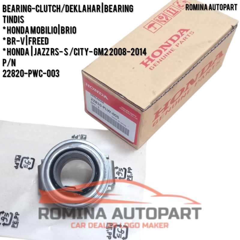 DEKLAHAR - BEARING KOPLING MOBILIO BRIO FREED BR-V ORIGINAL