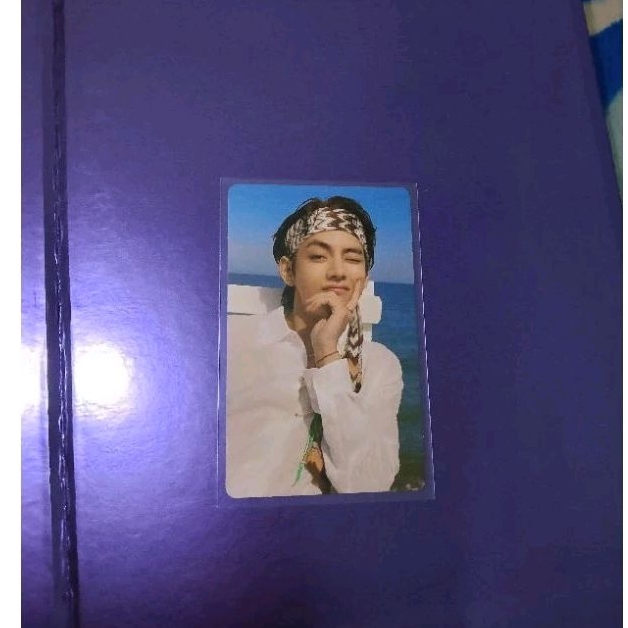 photocard taehyung butter layover