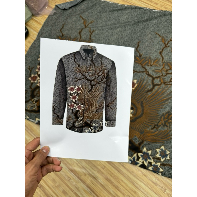 bahan katun batik / bahan batik / kain batik