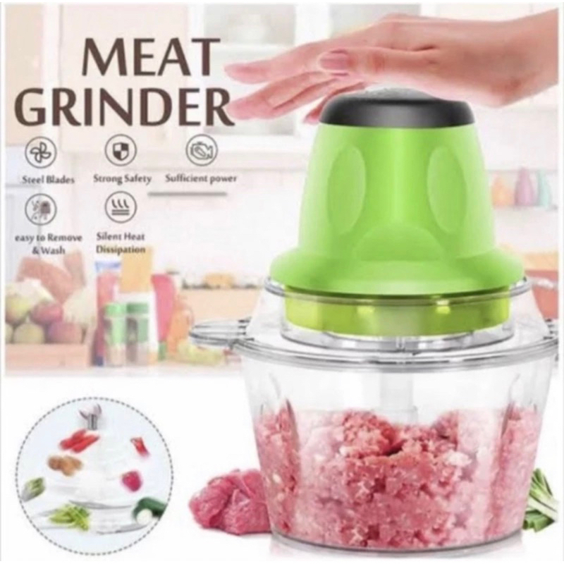 Blender Chopper Bahan Mika dan Stainless Ukuran 2 Liter Muxindo yamakawa Penggiling Daging