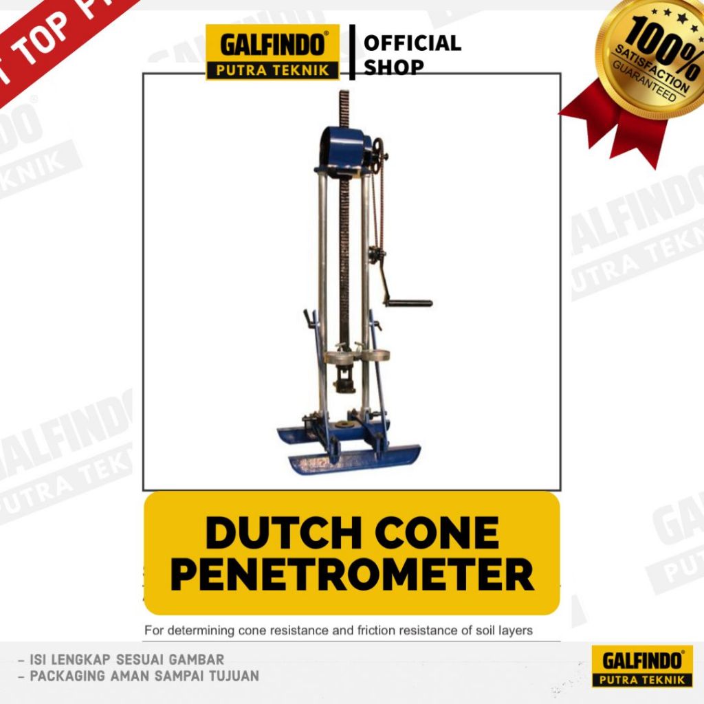 GALFINDO SONDIR DUTCH CONE PENETROMETER 2.5 TON / ALAT LABORATORIUM TEKNIK SIPIL