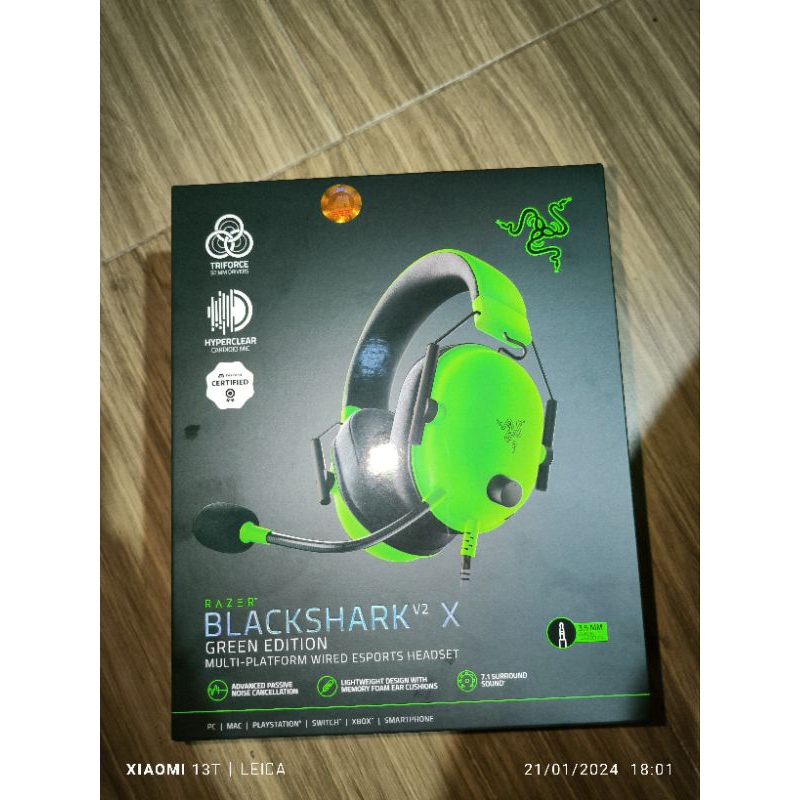 Headset RAZER BLACKSHARK V2 X