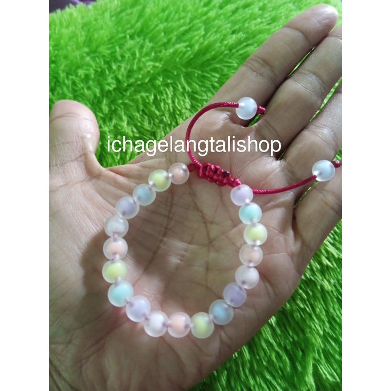 gelang tali anak bola dof tanpa emas
