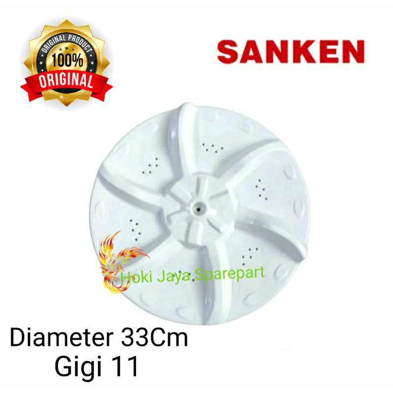 Pulsator Mesin Cuci Sanken Top Loading AW-S807