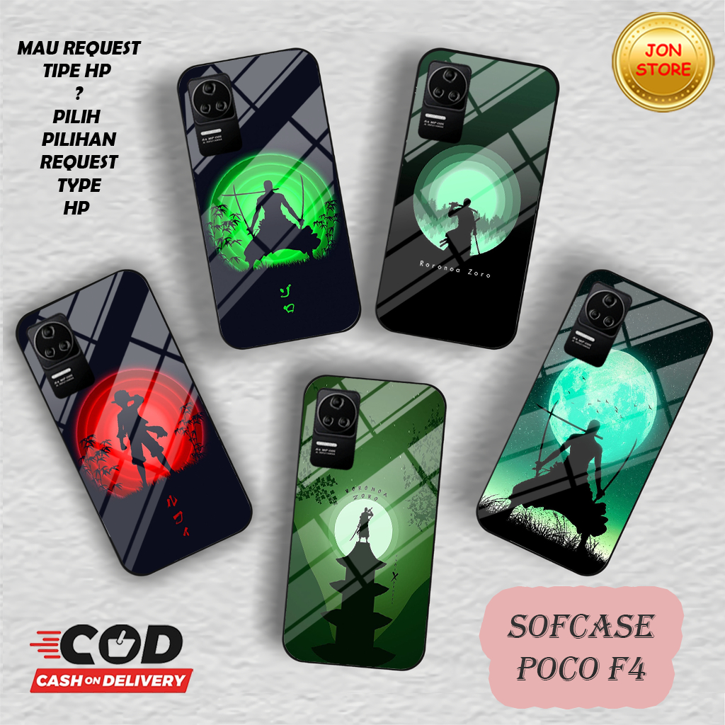 (QR 9) Sofcase Glossy -Case-Silikon CASING XIAOMI POCO F4 OPPO RENO 8T 4G 5G OPPO A57 2022 A77S OPO 