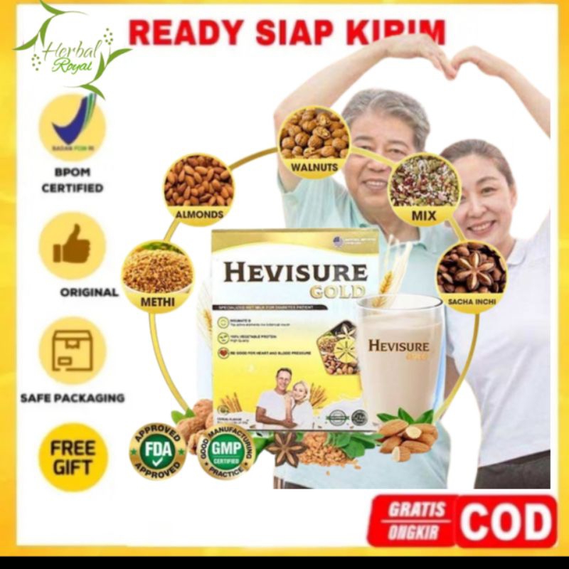 

HEVISURE GOLD MILK SUSU ( 1 BOX ISI 12 SACHET ) SUSU AMPUH UNTUK DIABETES DAN KENCING MANIS ASLI COD