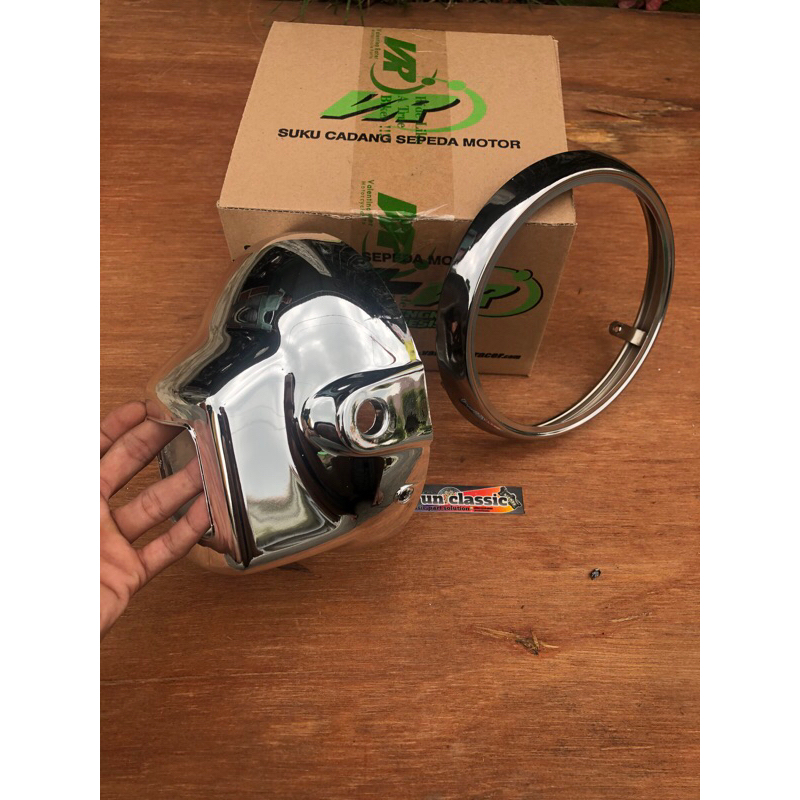 batok lampu ninja ss R kips tralis kupingan ninja original/batok list ninja ss R kips