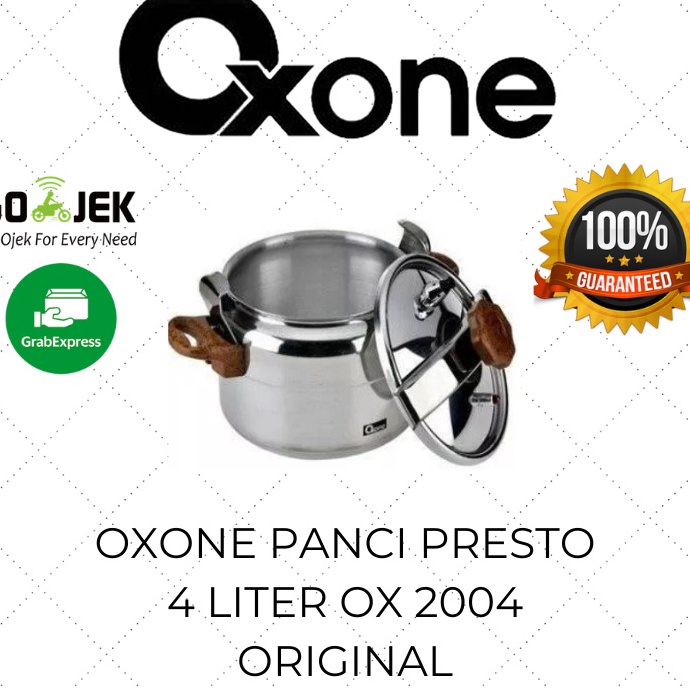 CAq Panci Presto 4 Liter Oxone OX 24 Aluminium Alupress  Panci Presto Mini Murah  Panci Presto Kecil