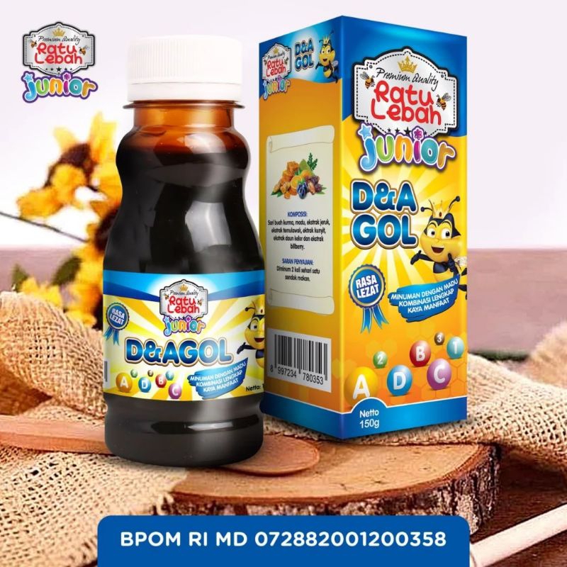 

Madu DHA Gold Junior Ratu Lebah - Madu Tumbuh Kembang Anak