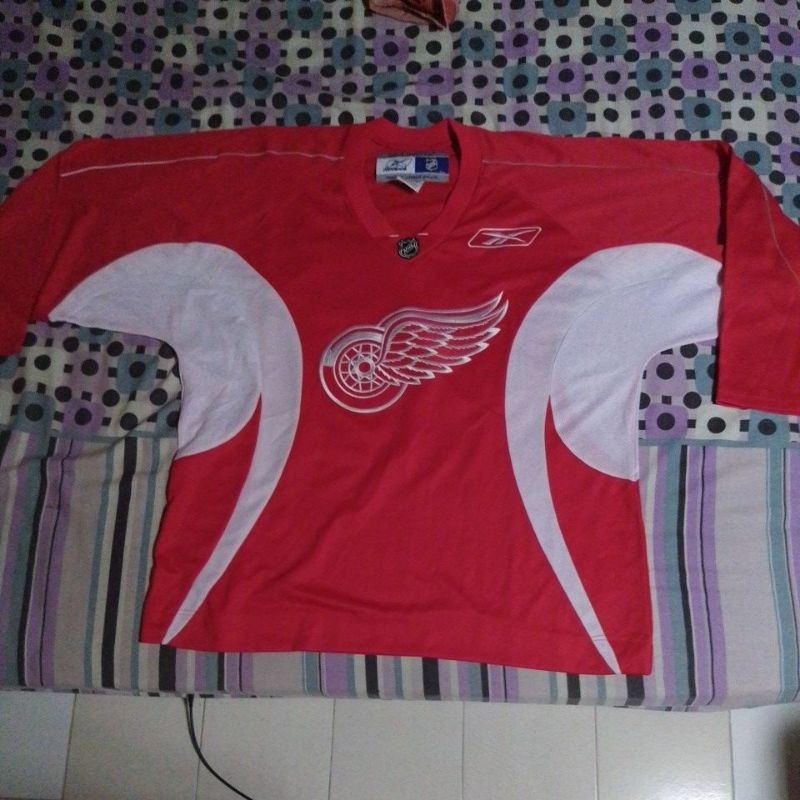 Jersey hockey Reebok nhl Detroit red wings original