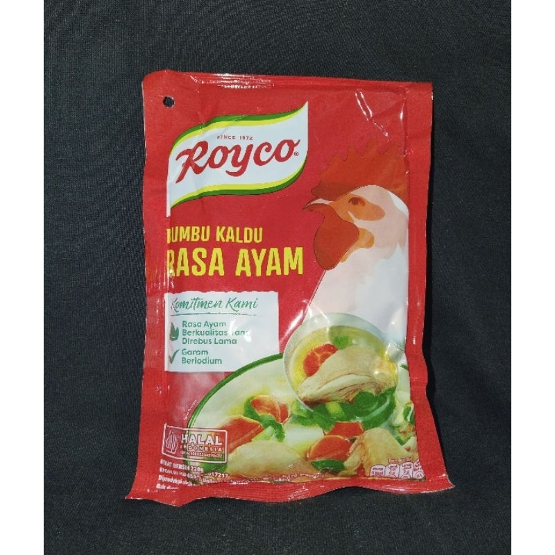 

Royco bumbu kaldu rasa ayam 220gr penyedap rasa ayam