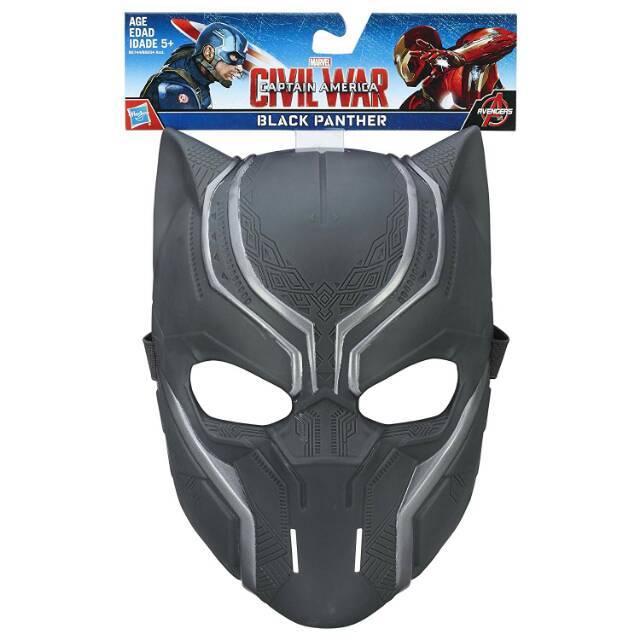 Topeng Black Panther Hasbro Marvel Captain America: Civil War Mask