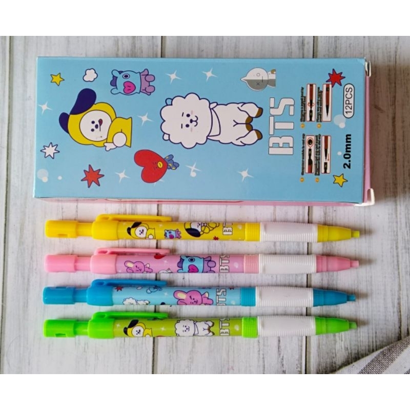 

(12PC) PENSIL MEKANIK 1042 MOTIF FANCY 2.0MM