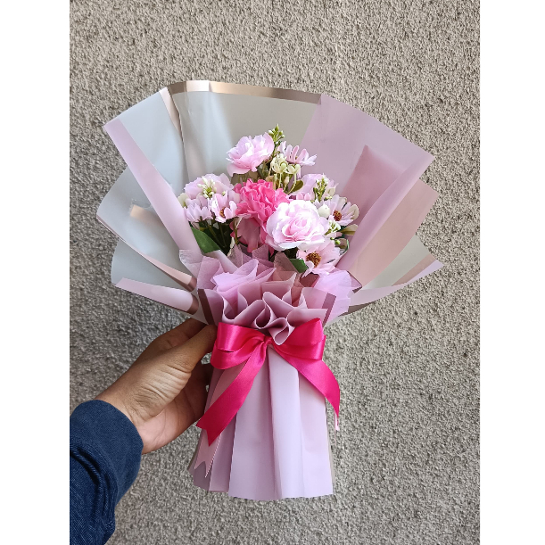 Buket Bunga Termurah Buket Bunga Banyak Buket Artificial Flower Buket Bunga Palsu Ukuran Besar [TERM