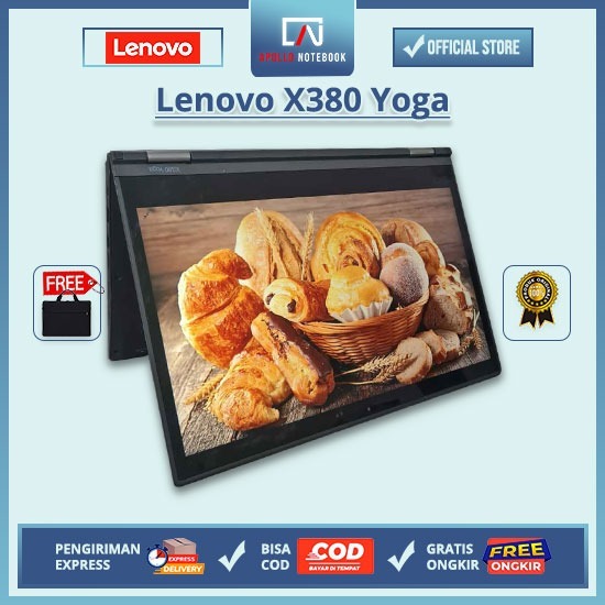 Laptop Lenovo Thinkpad Yoga X380 Core i5/i7 Layar 13,3 Inch Touchscreen -  Second | Slim | Mulus & B